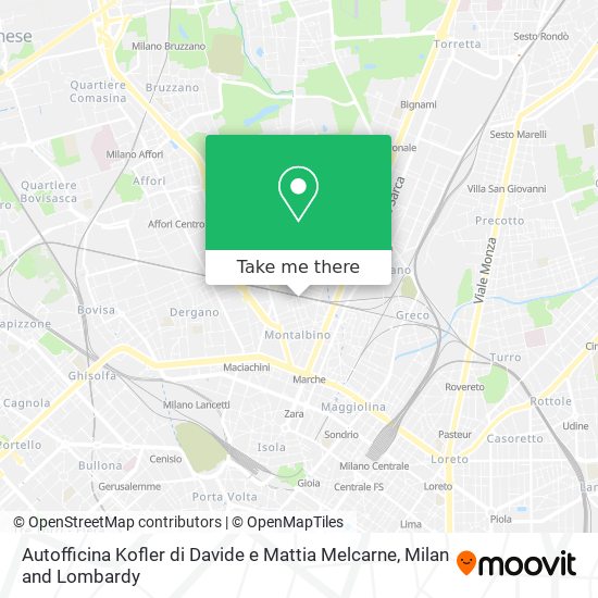 Autofficina Kofler di Davide e Mattia Melcarne map