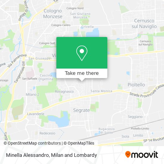 Minella Alessandro map