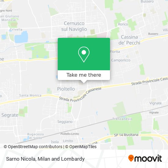 Sarno Nicola map