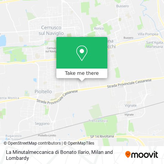 La Minutalmeccanica di Bonato Ilario map