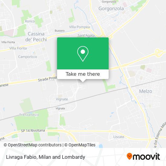 Livraga Fabio map