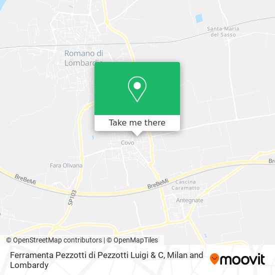 Ferramenta Pezzotti di Pezzotti Luigi & C map