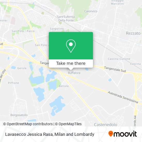 Lavasecco Jessica Rasa map