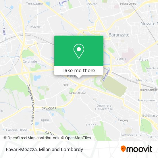 Favari-Meazza map