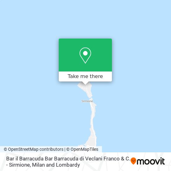 Bar il Barracuda Bar Barracuda di Veclani Franco & C. - Sirmione map