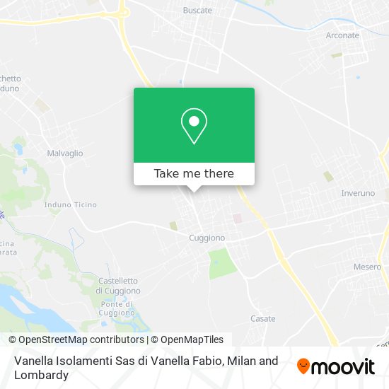 Vanella Isolamenti Sas di Vanella Fabio map