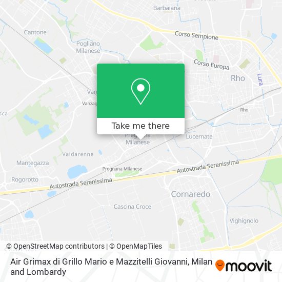 Air Grimax di Grillo Mario e Mazzitelli Giovanni map