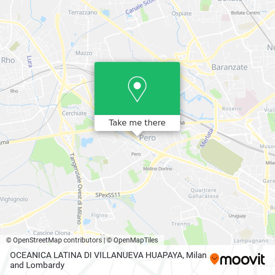 OCEANICA LATINA DI VILLANUEVA HUAPAYA map