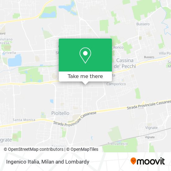 Ingenico Italia map