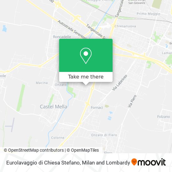 Eurolavaggio di Chiesa Stefano map