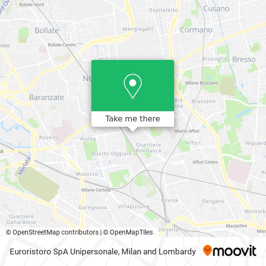 Euroristoro SpA Unipersonale map