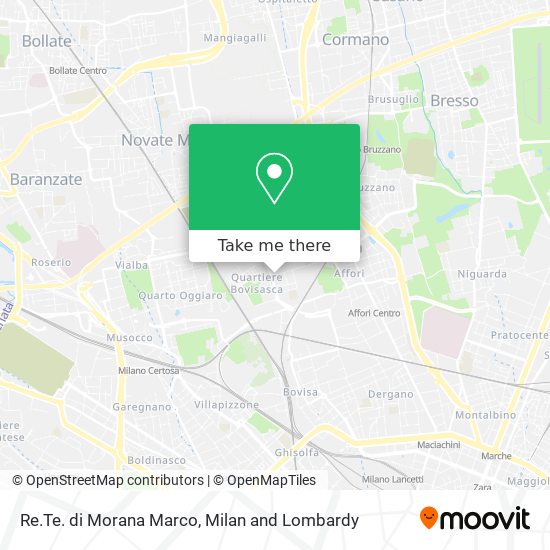 Re.Te. di Morana Marco map