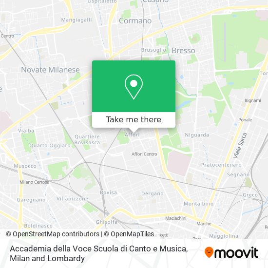 Accademia della Voce Scuola di Canto e Musica map