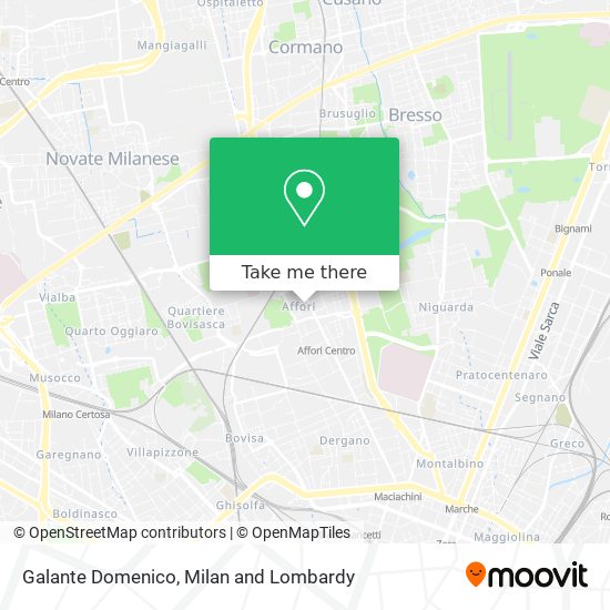 Galante Domenico map