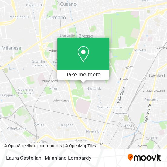 Laura Castellani map