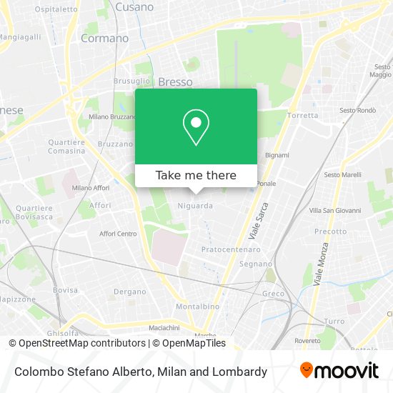 Colombo Stefano Alberto map