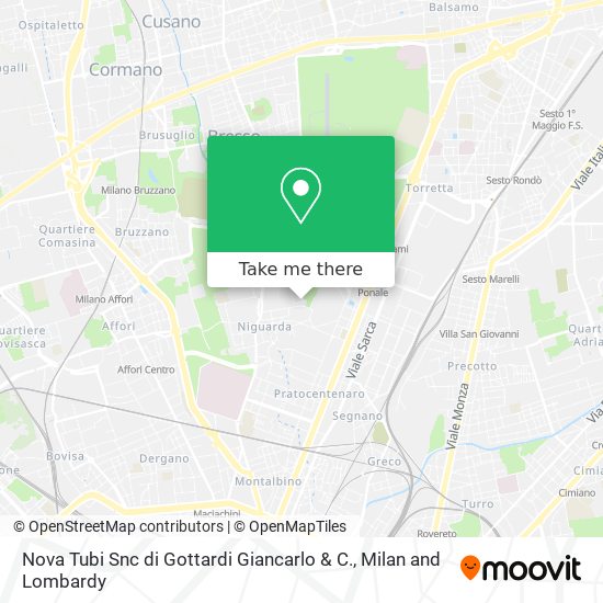 Nova Tubi Snc di Gottardi Giancarlo & C. map