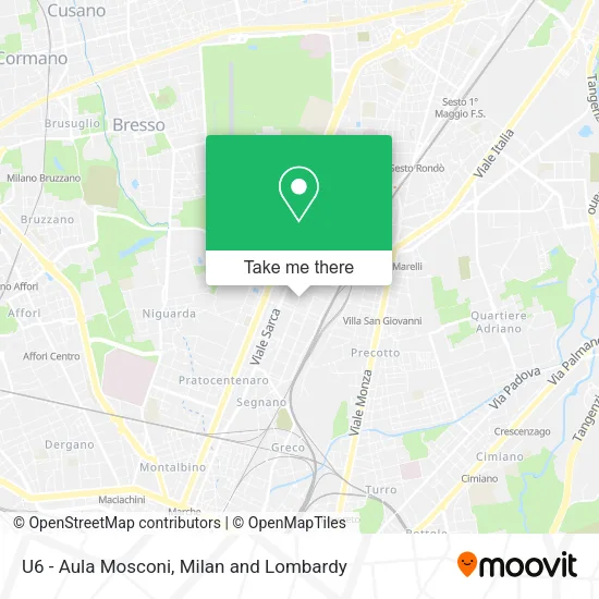 U6 - Aula Mosconi map