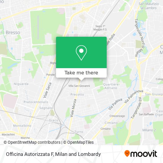 Officina Autorizzata F map