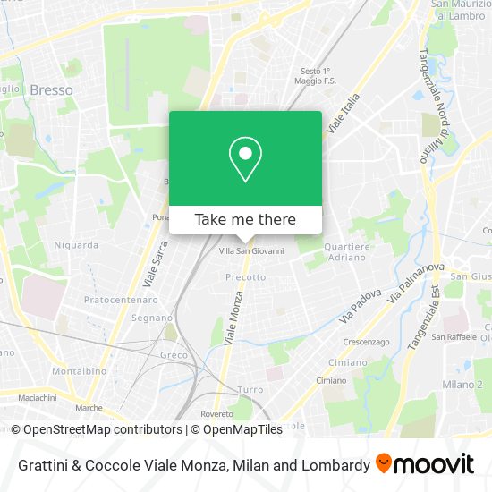 Grattini & Coccole Viale Monza map