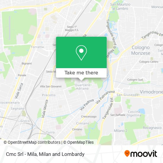Cmc Srl - Mila map