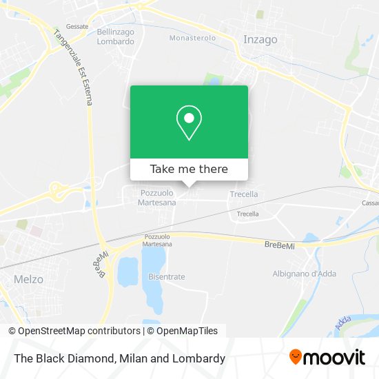 The Black Diamond map