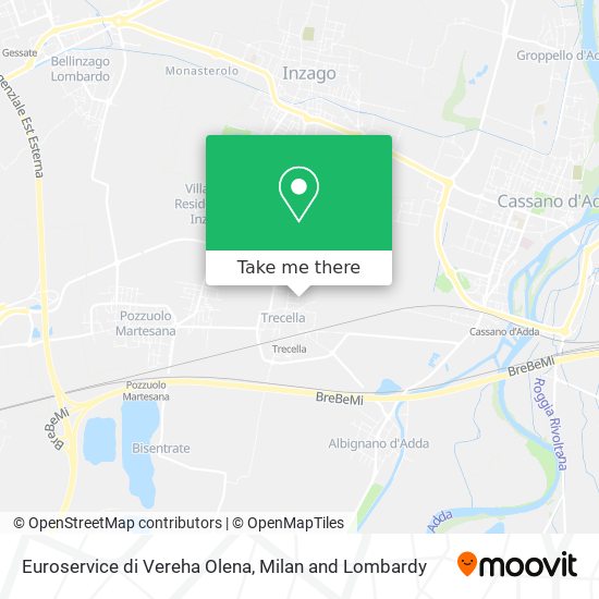 Euroservice di Vereha Olena map