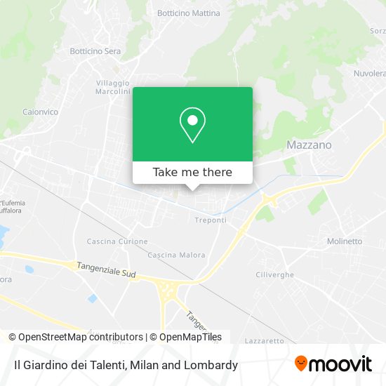 Il Giardino dei Talenti map