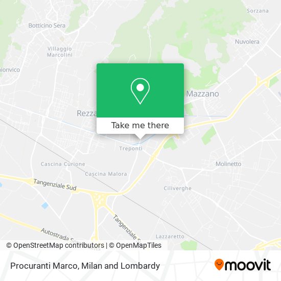 Procuranti Marco map