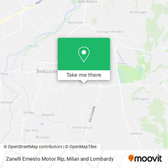 Zanelli Ernesto Motor Rip map