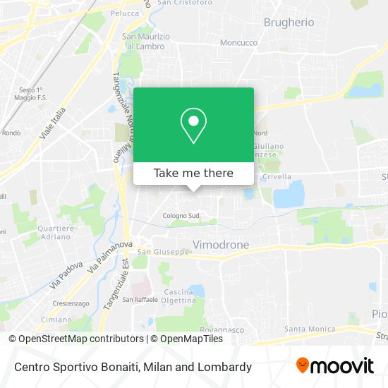Centro Sportivo Bonaiti map