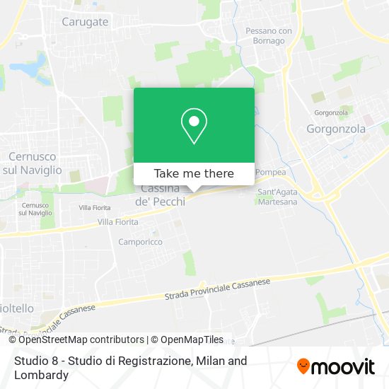 Studio 8 - Studio di Registrazione map