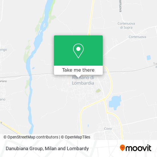 Danubiana Group map