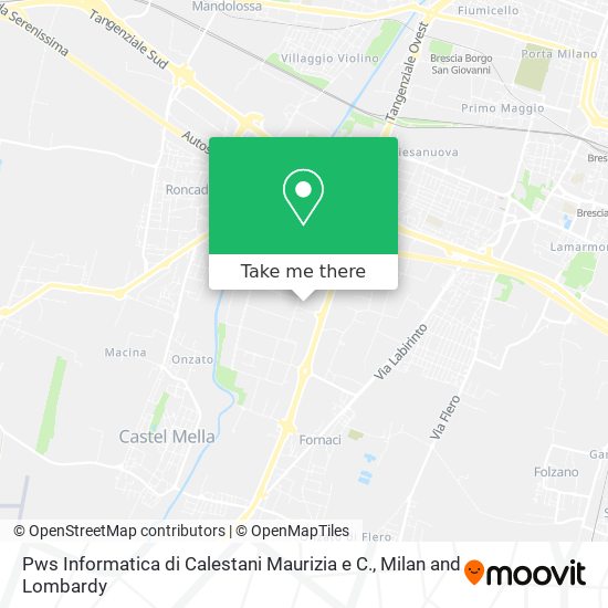 Pws Informatica di Calestani Maurizia e C. map
