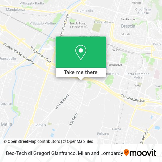 Beo-Tech di Gregori Gianfranco map