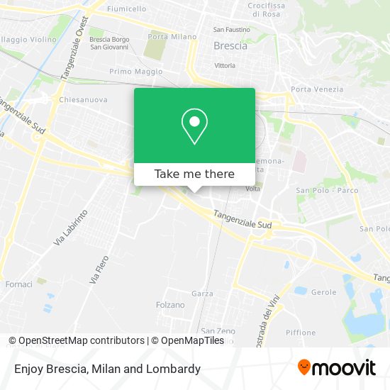 Enjoy Brescia map