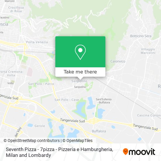 Seventh Pizza - 7pizza - Pizzeria e Hamburgheria map