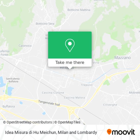 Idea Misura di Hu Meichun map