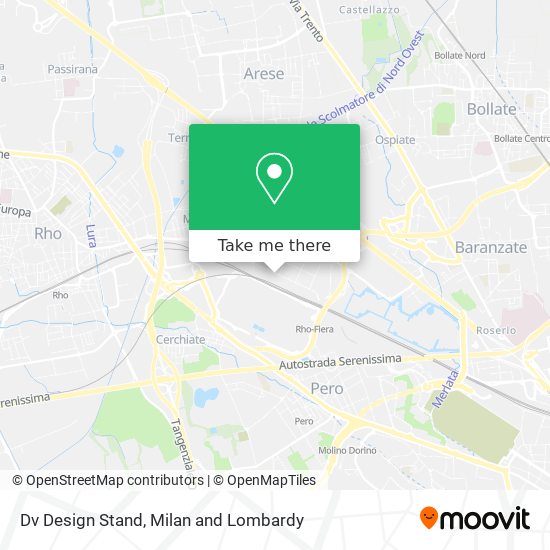Dv Design Stand map