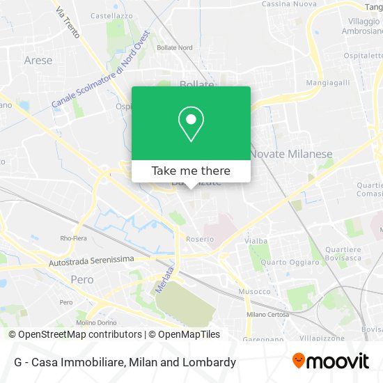 G - Casa Immobiliare map