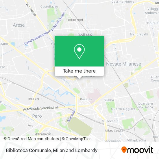 Biblioteca Comunale map