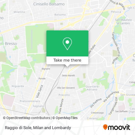 Raggio di Sole map