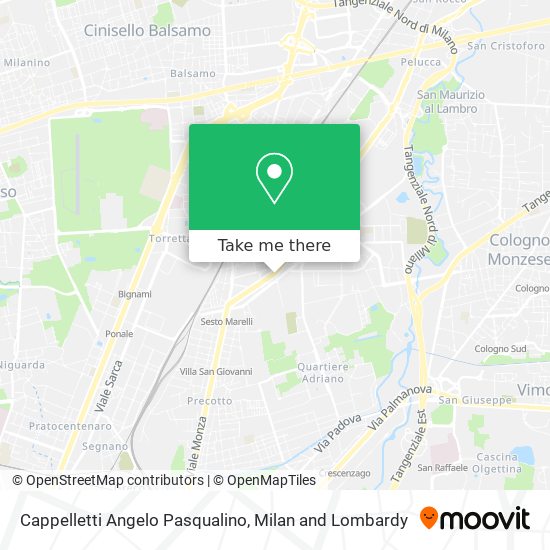 Cappelletti Angelo Pasqualino map