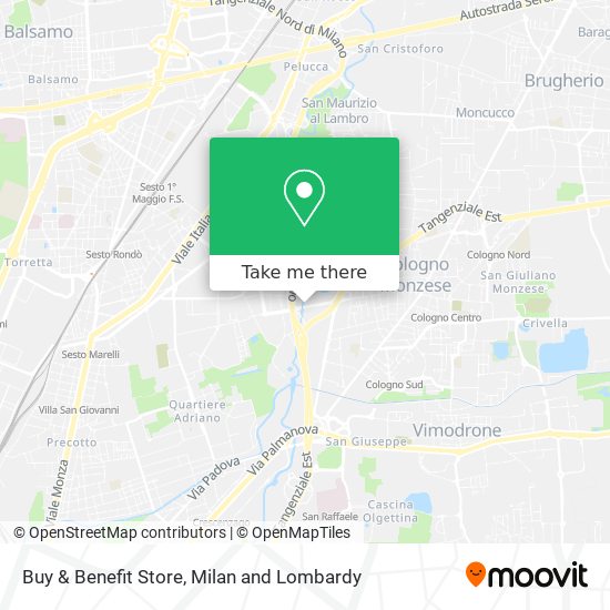 Buy & Benefit Store map