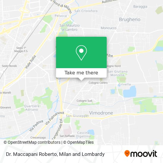 Dr. Maccapani Roberto map