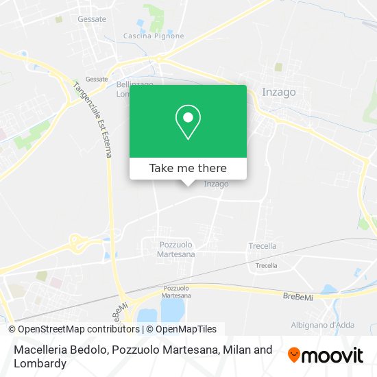 Macelleria Bedolo, Pozzuolo Martesana map