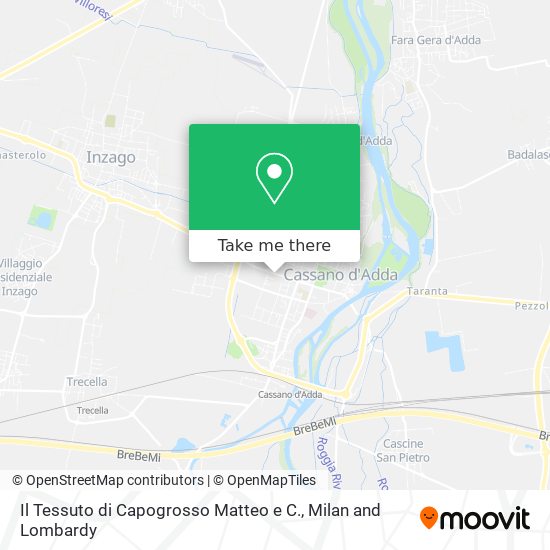 Il Tessuto di Capogrosso Matteo e C. map