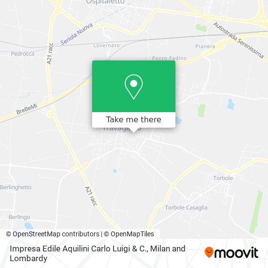 Impresa Edile Aquilini Carlo Luigi & C. map