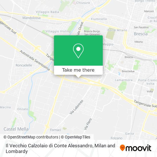 Il Vecchio Calzolaio di Conte Alessandro map