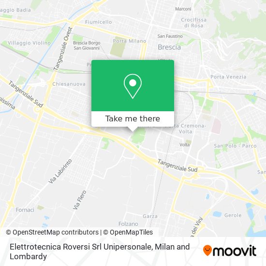 Elettrotecnica Roversi Srl Unipersonale map